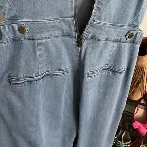 RACHEL Rachel Roy Pants Jumpsuits Rachel Roy Denim Jumpsuit